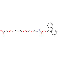557756-85-1 FMOC-15-AMINO-4,7,10,13-TETRAOXAPENTADECANOIC ACID chemical structure
