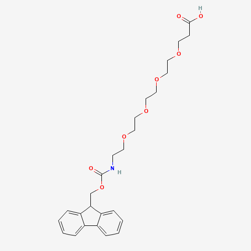 557756-85-1 FMOC-15-AMINO-4,7,10,13-TETRAOXAPENTADECANOIC ACID chemical structure
