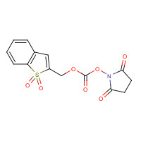 197244-91-0 1,1-DIOXOBENZO[B]THIOPHEN-2-YLMETHYL N-SUCCIMIDYL CARBONATE chemical structure
