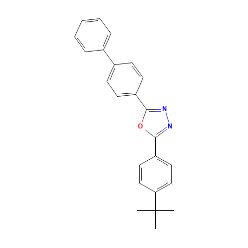 15082-28-7 2-(4-tert-Butylphenyl)-5-(4-biphenyl)-1,3,4-oxadiazole chemical structure