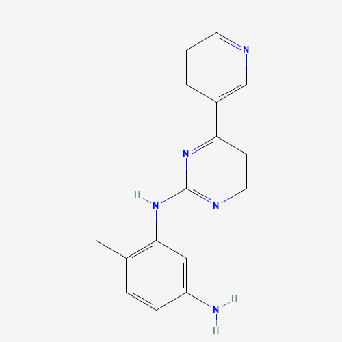 152460-10-1 2-(5-Amino-2-methylanilino)-4-(3-pyridyl)pyrimidine chemical structure