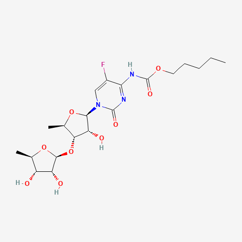 1262133-64-1 3’-O-(5’-Deoxy-β-D-ribofuranosyl) Capecitabine chemical structure