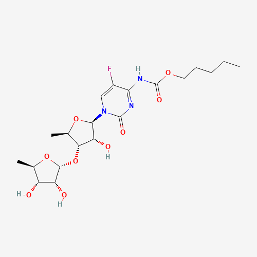 1262133-68-5 3’-O-(5’-Deoxy-α-D-ribofuranosyl) Capecitabine chemical structure