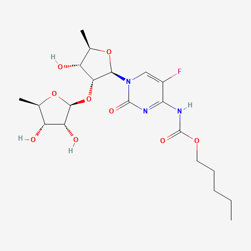 1262133-66-3 2’-O-(5’-Deoxy-β-D-ribofuranosyl) Capecitabine chemical structure