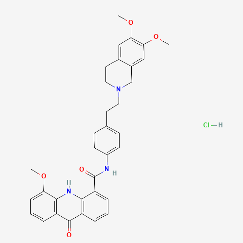 143851-98-3 Elacridar HCl chemical structure