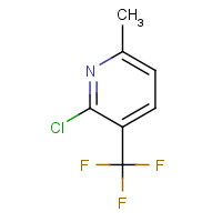 1099597-74-6 2-CHLORO-6-METHYL-3-(TRIFLUOROMETHYL)PYRIDINE chemical structure