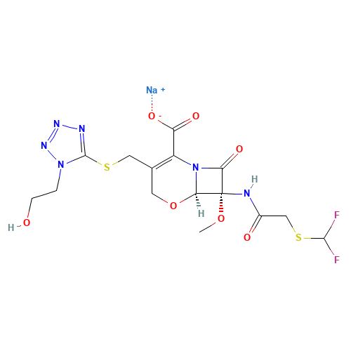 92823-03-5 Flomoxef sodium chemical structure