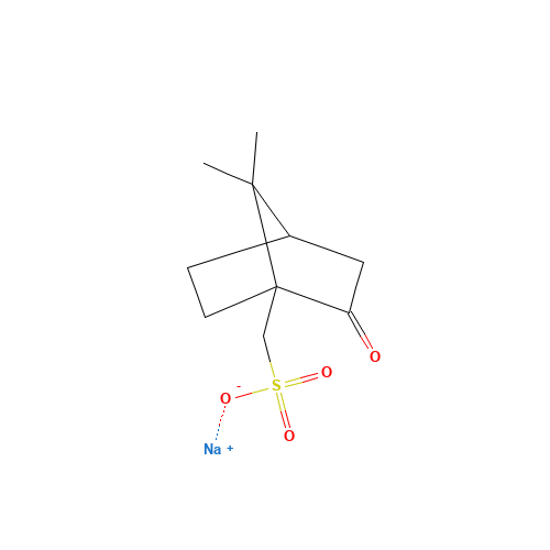 34850-66-3 (+/-)-10-CAMPHORSULFONIC ACID SODIUM SALT chemical structure