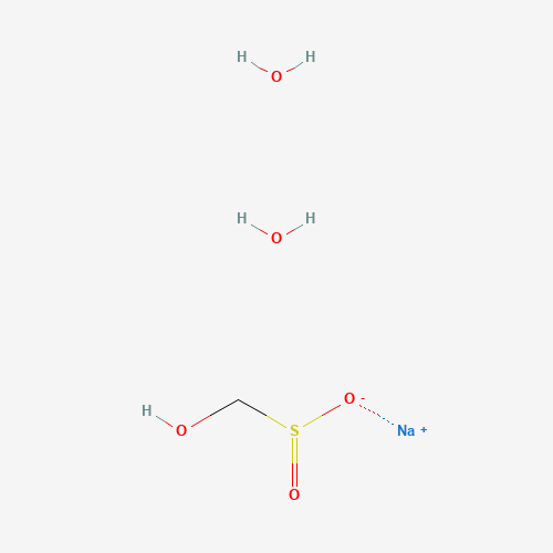 6035-47-8 Sodium formaldehydesulfoxylate dihydrate chemical structure