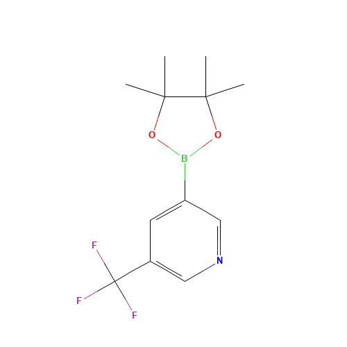 1084953-47-8 5-Trifluoromethylpyridine-3-boronic acid pinacol ester chemical structure