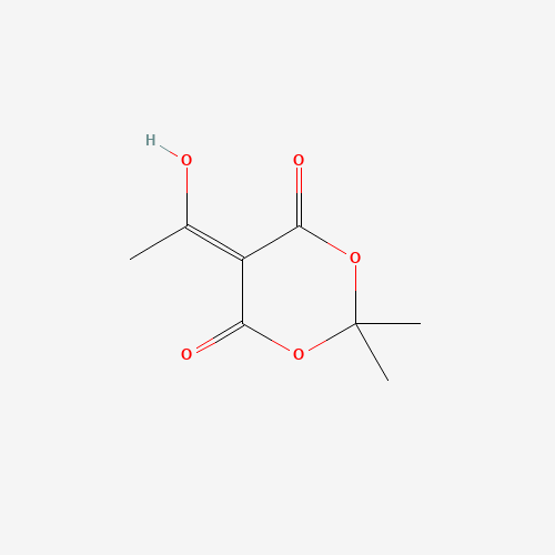 85920-63-4 5-(1-Hydroxyethylidene)-2,2-dimethyl-1,3-dioxane-4,6-dione chemical structure