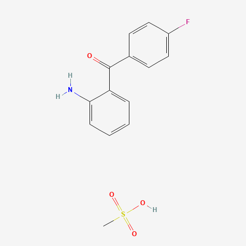 449181-32-2 (2-Aminophenyl)(4-fluorophenyl)methanone methanesulfonate chemical structure