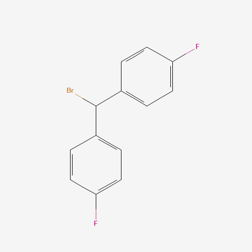 345-90-4 1,1'-(bromomethylene)bis(4-fluorobenzene) chemical structure