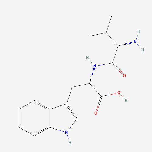 24587-37-9 H-VAL-TRP-OH chemical structure