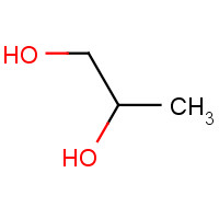 25322-69-4 propylene glycol chemical structure
