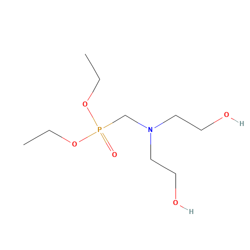 2781-11-5 Diethyl bis(2-hydroxyethyl)aminomethylphosphonate chemical structure