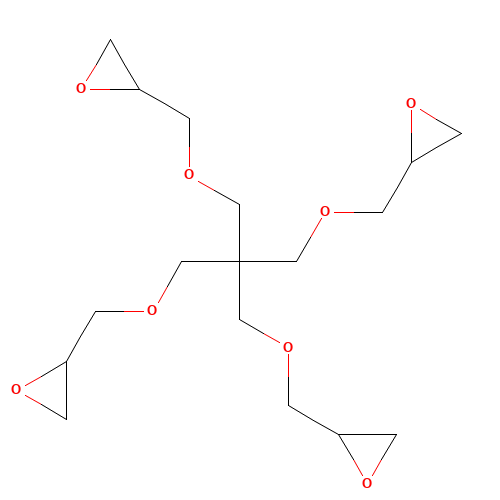 3126-63-4 Pentaerythritol glycidyl ether chemical structure