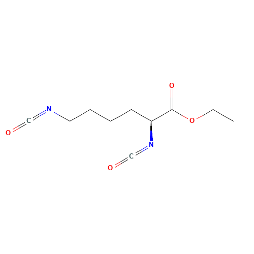 45172-15-4 L-Lysine Diisocyanate chemical structure
