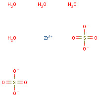 7446-31-3 Zirconium sulfate tetrahydrate chemical structure
