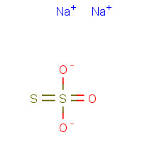 7772-98-7 Sodium thiosulfate chemical structure