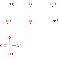 7783-13-3 SODIUM AMMONIUM HYDROGEN PHOSPHATE TETRAHYDRATE chemical structure