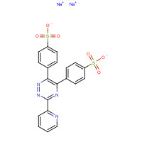 1264198-47-1 3-(2-Pyridyl)-5,6-diphenyl-1,2,4-triazine-p,p'-disulfonic acid, disodium salt hydrate chemical structure