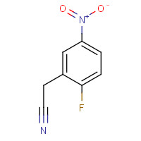 1000339-92-3 2-Fluoro-5-nitrophenylacetonitrile chemical structure