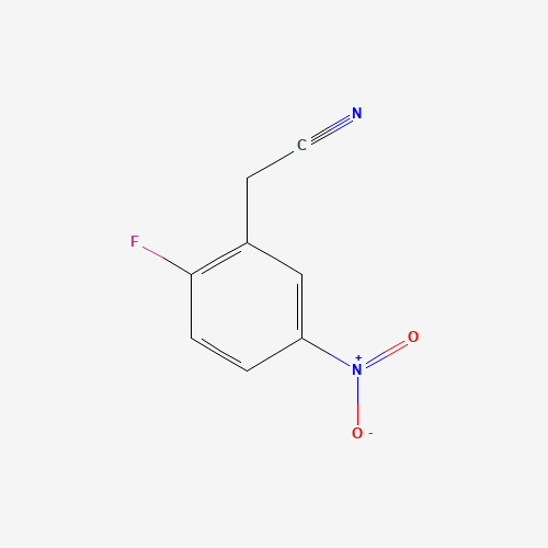 1000339-92-3 2-Fluoro-5-nitrophenylacetonitrile chemical structure
