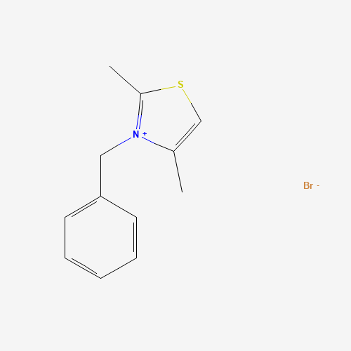 17091-45-1 2,4-DIMETHYL-3-BENZYL-THIAZOLIUM BROMIDE chemical structure