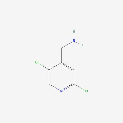 1060815-52-2 1-(2,5-dichloropyridin-4-yl)methanamine chemical structure