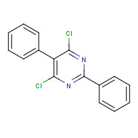 29133-99-1 4,6-DICHLORO-2,5-DIPHENYLPYRIMIDINE chemical structure