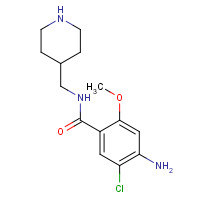 220032-26-8 4-Amino-5-chloro-2-methoxy-N-(4-piperidinylmethyl)benzamide chemical structure