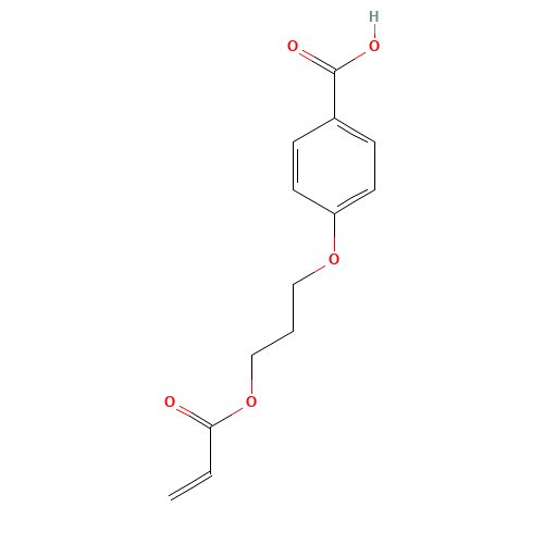 245349-46-6 4-(3-ACRYLOYLOXY-N-PROP-1-YLOXY)BENZOIC ACID chemical structure