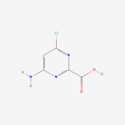 1228588-63-3 4-amino-2-carboxy-6-chloropyrimidine chemical structure