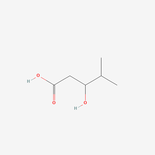 5980-21-2 3-hydroxy-4-methylpentanoic acid chemical structure
