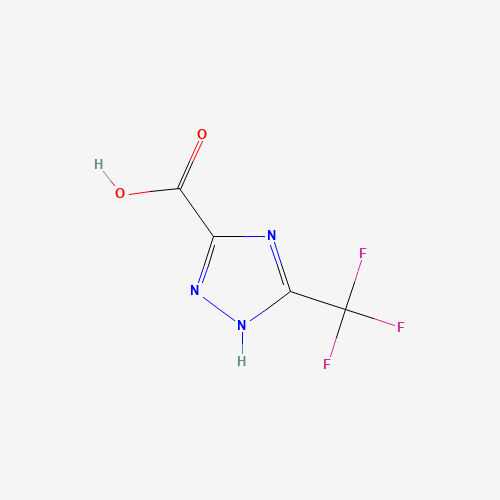 944897-41-0 5-TrifluoroMethyl-4H-[1,2,4]triazole-3-carboxylic acid chemical structure