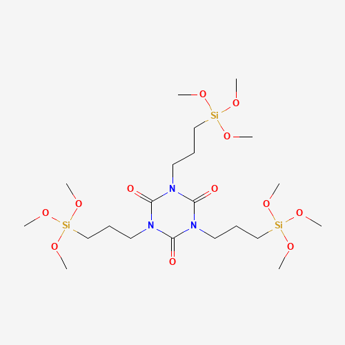 26115-70-8 TRIS(3-TRIMETHOXYSILYLPROPYL)ISOCYANURATE chemical structure