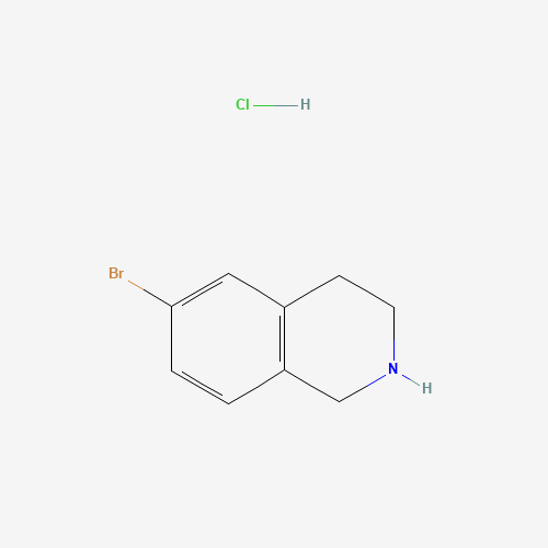 215798-19-9 6-BROMO-1,2,3,4-TETRAHYDROISOQUINOLINE HYDROCHLORIDE chemical structure