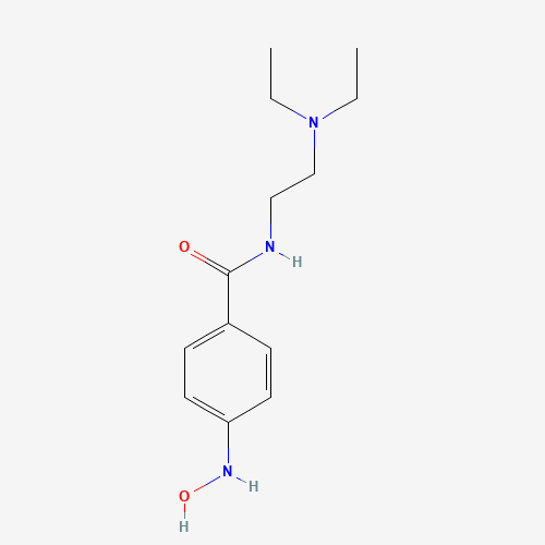 95576-27-5 4-Hydroxylamino-N,N-diethylaminoethylbenzamide chemical structure