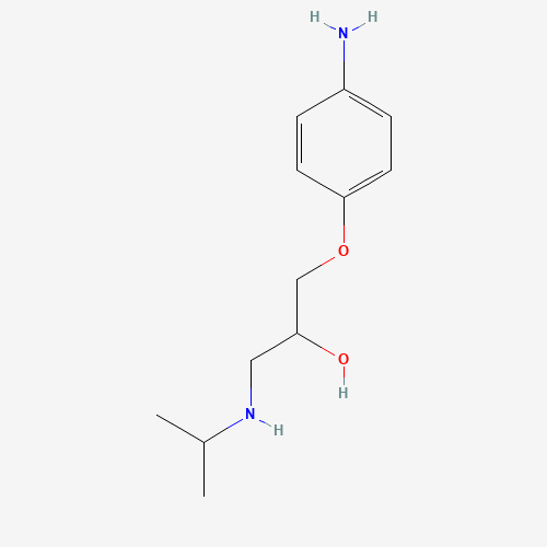 27684-79-3 1-(4-Aminophenoxy)-3-((1-methylethyl)amino)-2-propanol chemical structure