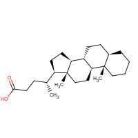 468-98-4 5Β-CHOLANIC ACID chemical structure