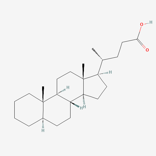 468-98-4 5Β-CHOLANIC ACID chemical structure