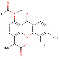 1035912-44-7 9H-Xanthene-4-acetic acid, 5,6-dimethyl-9-oxo-methyl ester chemical structure