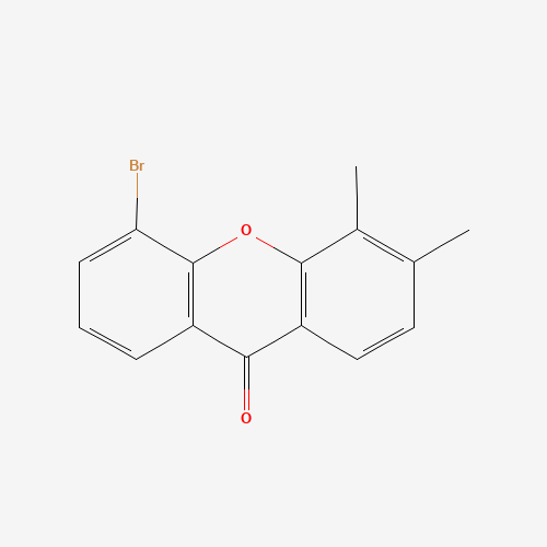 1035912-43-6 9H-Xanthen-9-one, 5-bromo-3,4-dimethyl- chemical structure