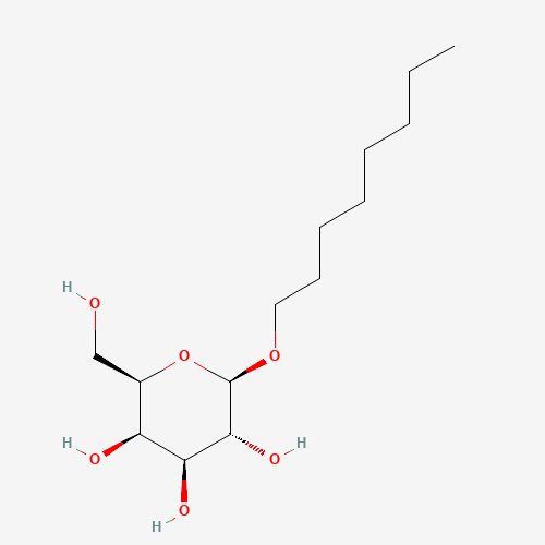 40427-75-6 (2R,3R,4S,5R,6R)-2-(hydroxymethyl)-6-octoxyoxane-3,4,5-triol chemical structure