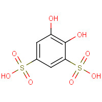 149-46-2 4,5-dihydroxybenzene-1,3-disulphonic acid chemical structure