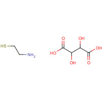 27761-19-9 CYSTEAMINE BITARTRATE chemical structure