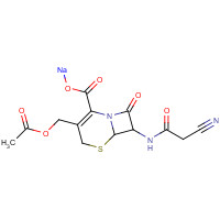 23239-41-0 Cephacetrile sodium chemical structure