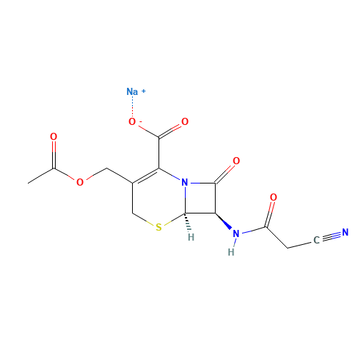23239-41-0 Cephacetrile sodium chemical structure