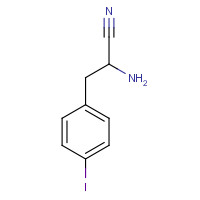 1159630-53-1 (S)-2-amino-3-(4-iodophenyl)propanenitrile chemical structure